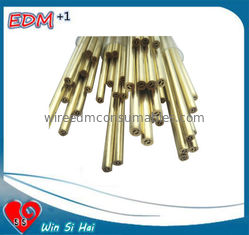 China EDM Brass Multihole Elecytrode Tube 6.0x300mm for EDM Drilling Machine supplier