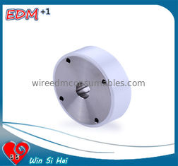 China White EDM Machine Parts Ceramic Pinch Roller F406 80D x 25mm supplier