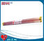 0.5mm x 400mm One Hole Copper EDM Electrode Tube For Drilling Machine supplier